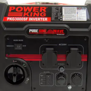 Petrol Inverter Generator PowerKing 2800w 3.5kVA 4 Stroke