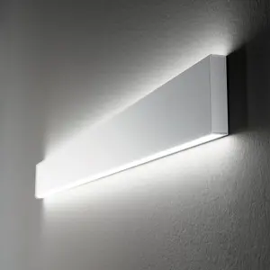 Luminosa Linus Decorative Linear Integrated LED Wall Light White, 4000K