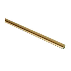 PACK OF 5 (Total 5 Units) - Premium Light Hardwood Basic Angle - 20mm x 20mm x 2400mm Length