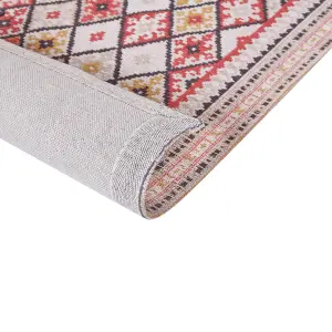 Cotton Area Rug 200 x 300 cm Multicolour ANADAG