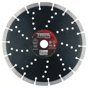 230mm 9" Grinder Diamond Blade Cutting Disc 22.23mm Bore Concrete Masonry