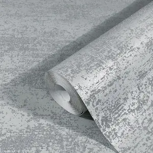 Galerie The New Textures Book Grey Sand Texture Wallpaper Roll