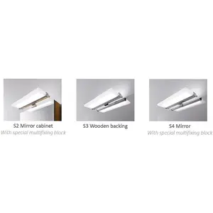 Luminosa Asturias LED Mirror Light 6W 5300K Chrome