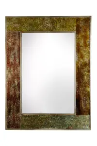 Interiors by Premier Deco Gold Effect Wall Mirror