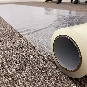 Carpet Protector Roll for Carpets, Stairs, and Floor Protection 1000mm by 100m