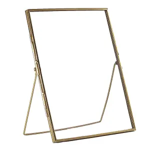 Nicola Spring - Standing Metal Photo Frame - 8" x 10"