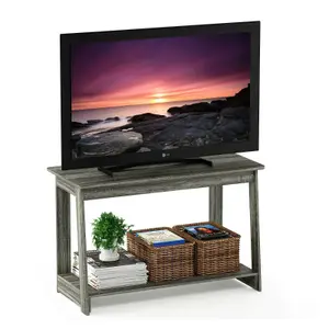 Furinno Beginning TV Stand, French Oak Grey