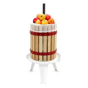 12 Litre Fruit Press Crusher Wine Cider Making Tool Kit