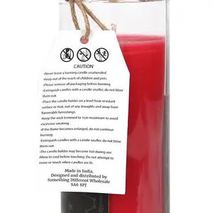 Rose 'Love' Spell Tube Candle Set