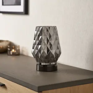 Fragment Crystal Black Table lamp