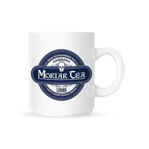 Grindstore Moriar Tea Mug White/Navy (One Size)