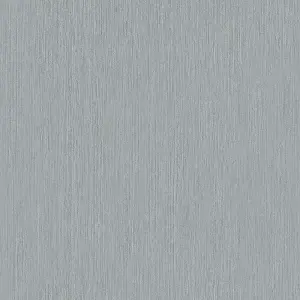 Galerie Home Collection Metallic Grey Plain Texture Wallpaper Roll