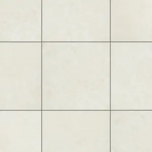 Egypte stone Cream Matt Stone effect Porcelain Outdoor Floor Tile, Pack of 2, (L)600mm (W)600mm