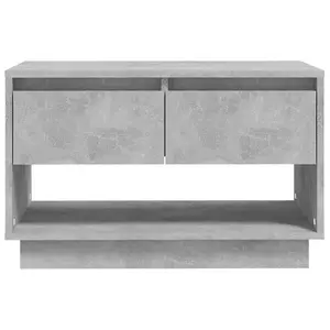 Berkfield TV Cabinet Concrete Grey 70x41x44 cm Engineered Wood