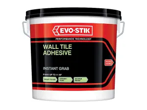 Evo-Stik Instant Grab Wall Tile Adhesive Ready Mixed 5 Litre