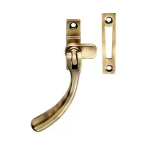 Bulb Ended Casement Window Fastener 98mm Handle 45mm Centres Bronze