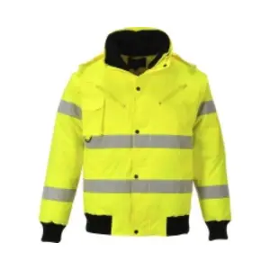 Portwest Hi-Vis 3-in-1 Bomber Jacket