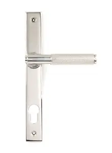 From The Anvil Polished Marine SS (316) Brompton Slimline Espag. Lock Set