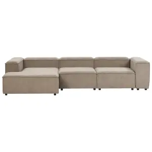 Right-Hand Corner Sofa ARDAL Taupe Right Hand