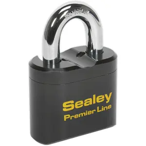 62mm PREMIUM Padlock 11mm Hardened Steel Shackle - 4 Digit Combination Security