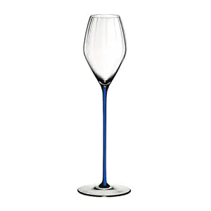 Riedel High Performance Champagne Glass Dark Blue