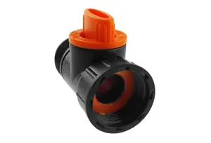 Garden Hose ALL Connectors Fittings Universal Standard Hozelock Compatible Black 3/4" BSP Male - Female Valve