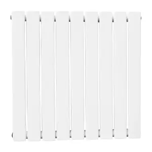 G-Rad White Double Flat Panel Horizontal Radiator - (H) 600 x (W) 612mm