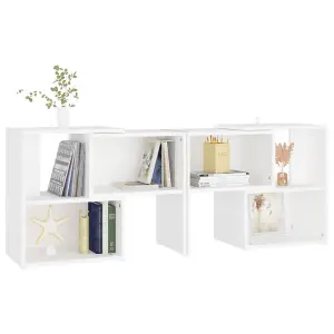 Berkfield TV Cabinet White 104x30x52 cm Engineered Wood