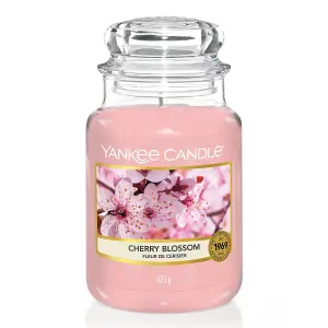 Yankee Candle Original Large Jar Scented Candle Cherry Blossom, 623g