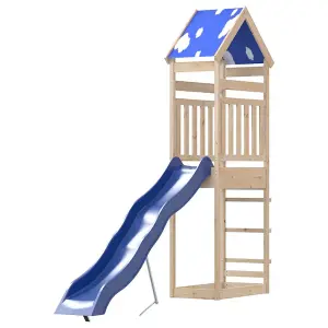 Berkfield Outdoor Playset Solid Wood Pine