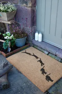 Jumping Cats Doormat (90 x 60cm)