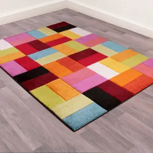 Spectra Largo Multicoloured Rug by Ultimate Rug-160cm X 230cm