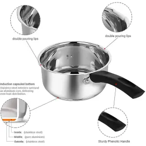 Penguin Home  Professional Induction-Safe Saucepan with Lid