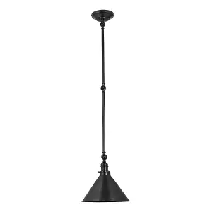 Luminosa Provence 1 Light Indoor Wall / Ceiling Light Old Bronze, E27