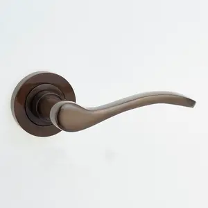 Turin Passage Door Handle (Set of 2) Dark Bronze