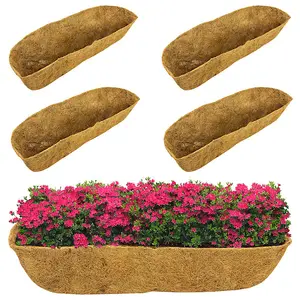 Woodside Blacksmith Wall Planter Coco Liner (5 PACK)