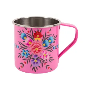 BillyCan - Camping Mug - 450ml  - Raspberry Pansy