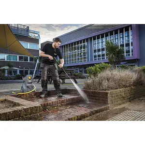 Karcher HD 4/8 Classic High Pressure Washer Cleaner Grey + 8m Hose + Nozzle