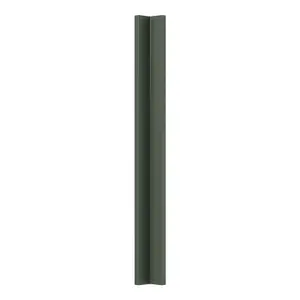 GoodHome Artemisia Matt dark green shaker Matt dark green Standard Corner post, (W)59mm (L)715mm