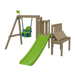 TP Forest Toddler Wooden Swing Set & Slide - FSC certified