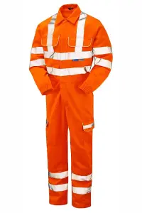 PULSAR High Visibility Rail Spec Combat Coverall - Orange - M