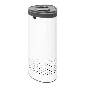 Brabantia 55 Litre Selector Laundry Bin White/Grey