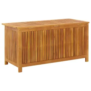 Berkfield Garden Storage Box 113x50x58 cm Solid Acacia Wood