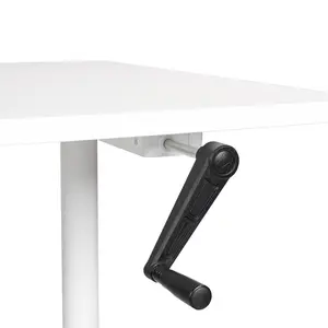 Adjustable Desk Manual White DESTINAS