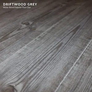 Littlefair's - Indoor Wood Floor Stain - Driftwood Grey - 20 LTR