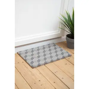 Maison by Premier Grey Cube Doormat