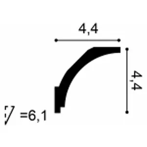Orac Decor CX109 Coving Lightweight 12 Pack - 24 Metres