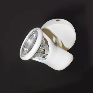 Luminosa New Flipper Spotlight GU10 White