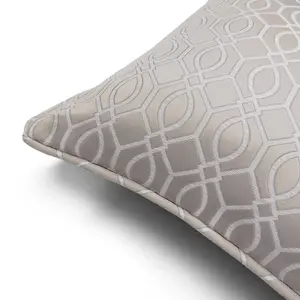 Prestigious Textiles Skyscraper Geometric Jacquard Feather Filled Cushion