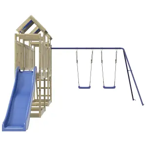 Berkfield Outdoor Playset Impregnated Wood Pine